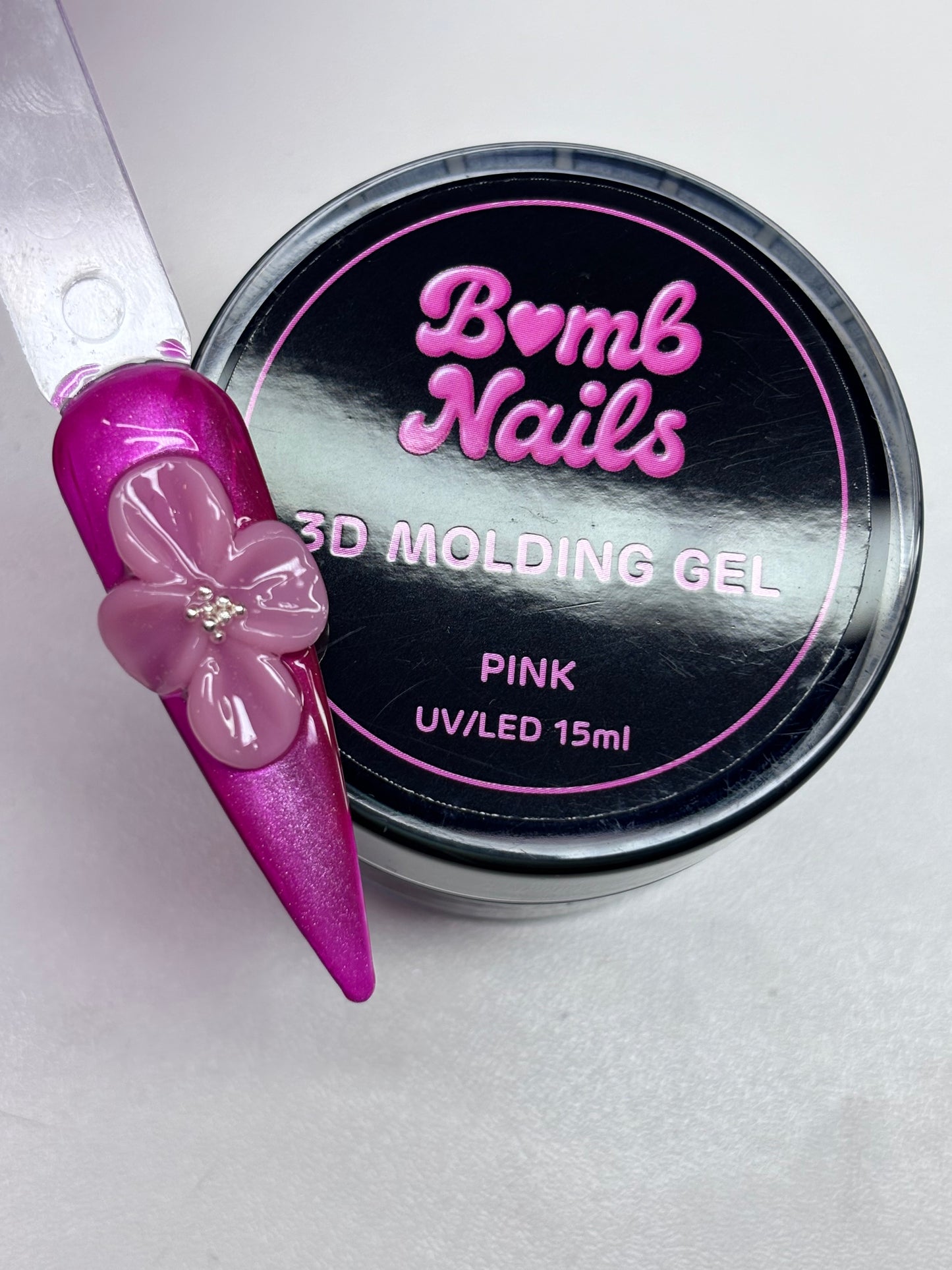 Pink 3D Molding Gel