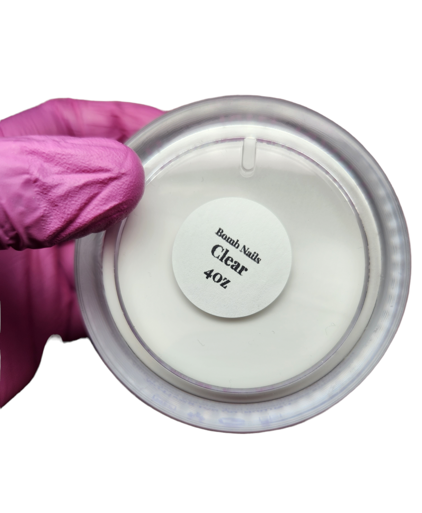 4oz Crystal Clear Acrylic