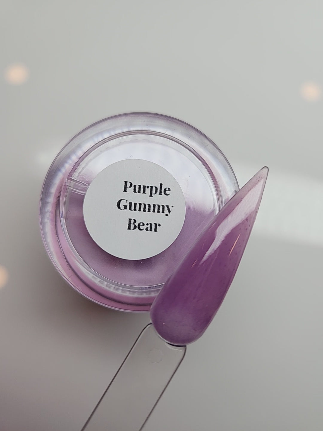 Purple Gummy Bear