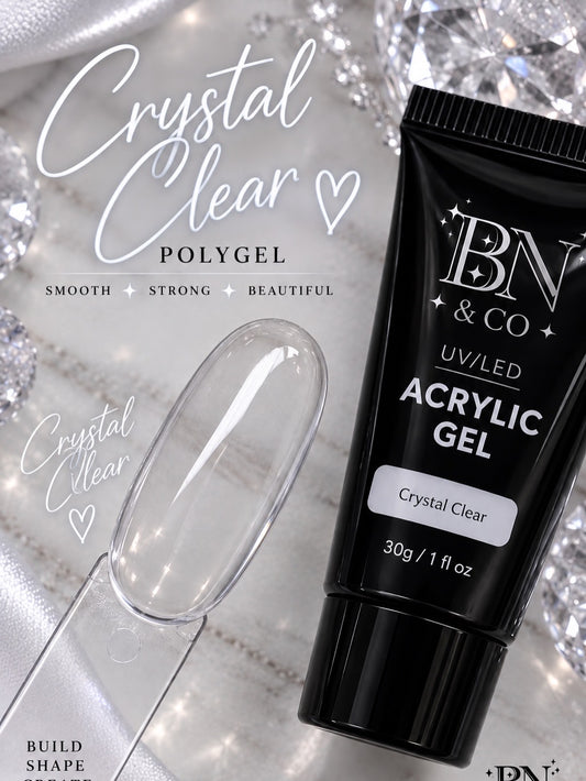 Crystal Clear polygel 1oz