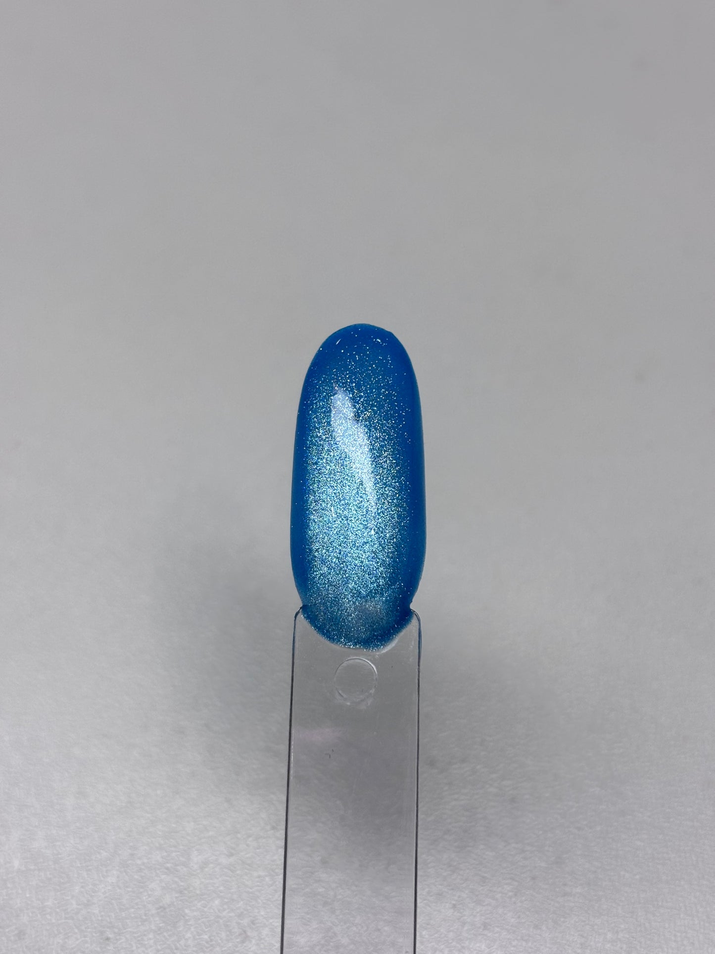 Light Blue Neon Cateye Gel