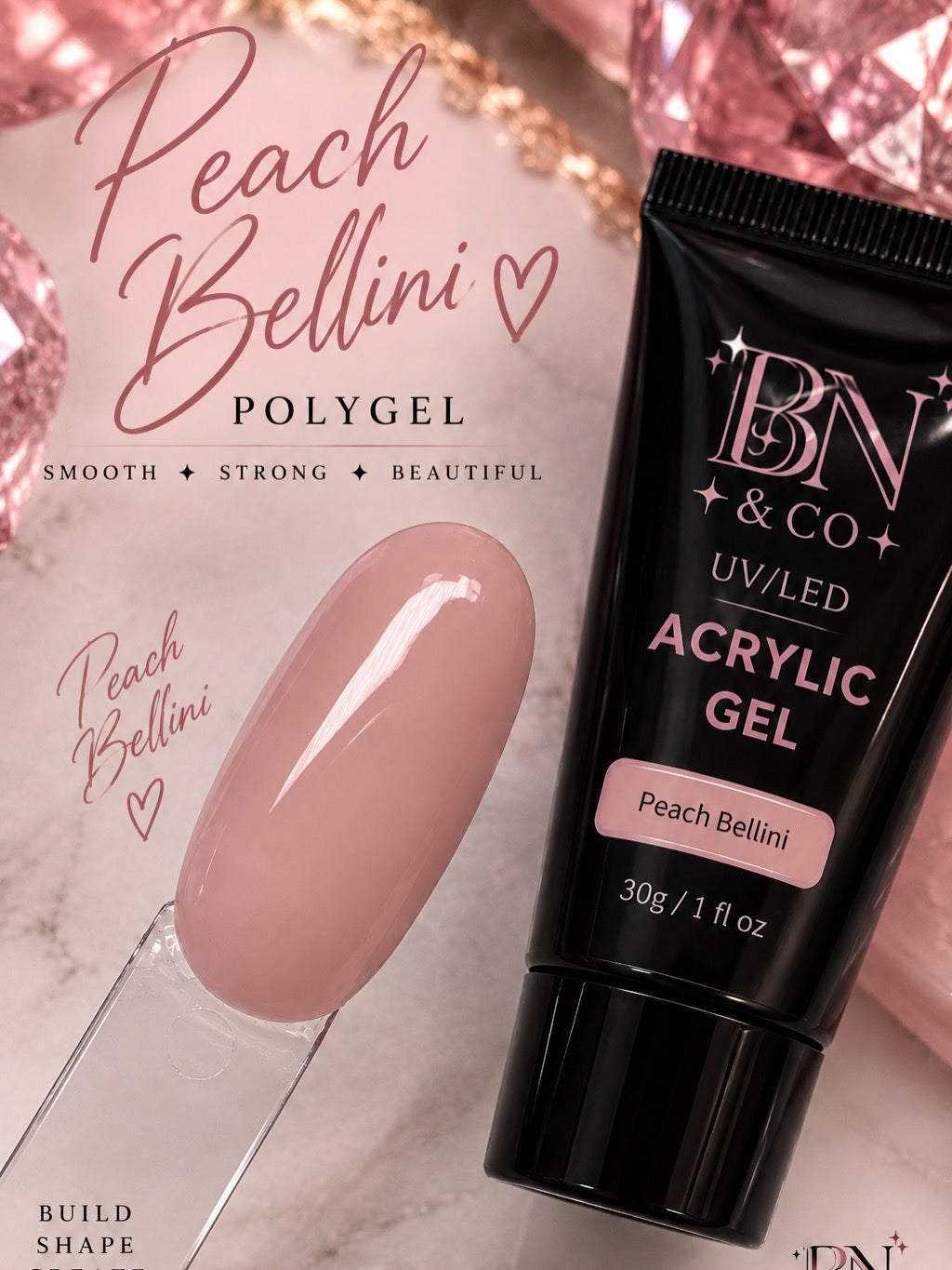 Peach Bellini Polygel 1oz