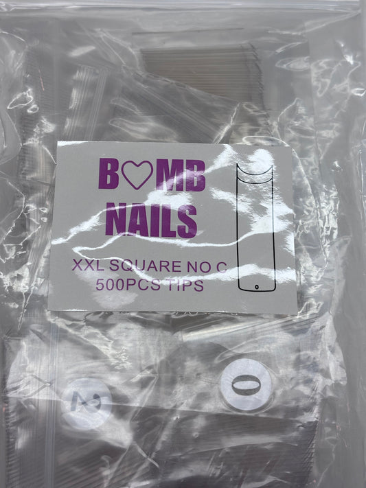 2XL SQUARE tips REFILL bag