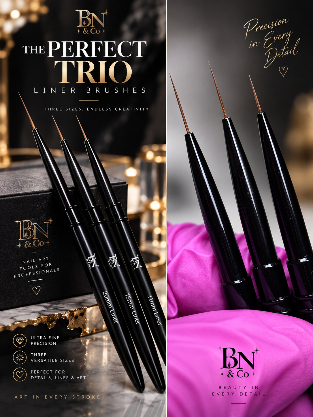 Liner Brush Trio