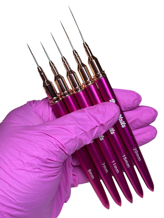 Liner Gel set 5 brushes