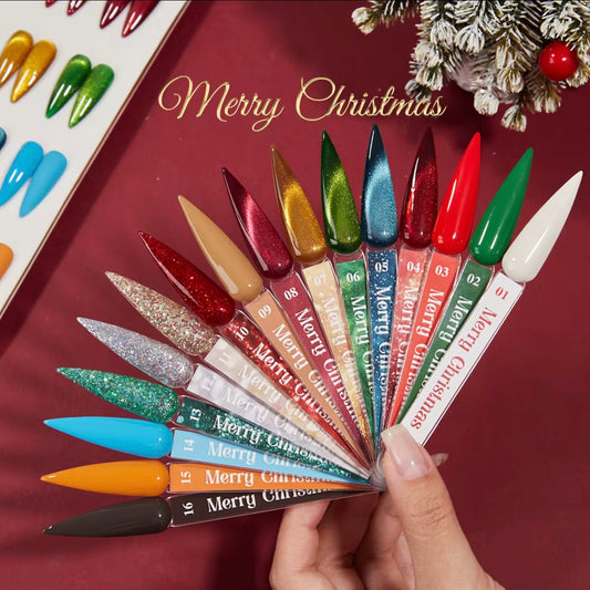 Christmas Gel Polish 16 piece Set