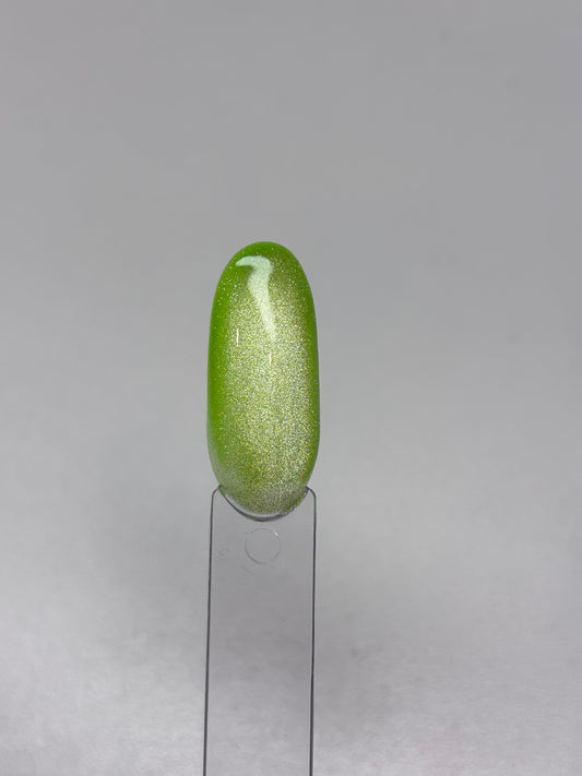 Light Green Neon Cateye Gel